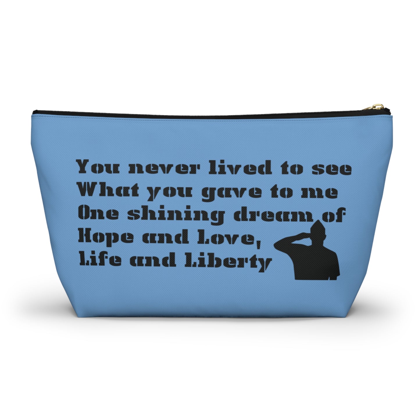 Air Force - Requiem for a Soldier - Accessory Pouch w T-bottom