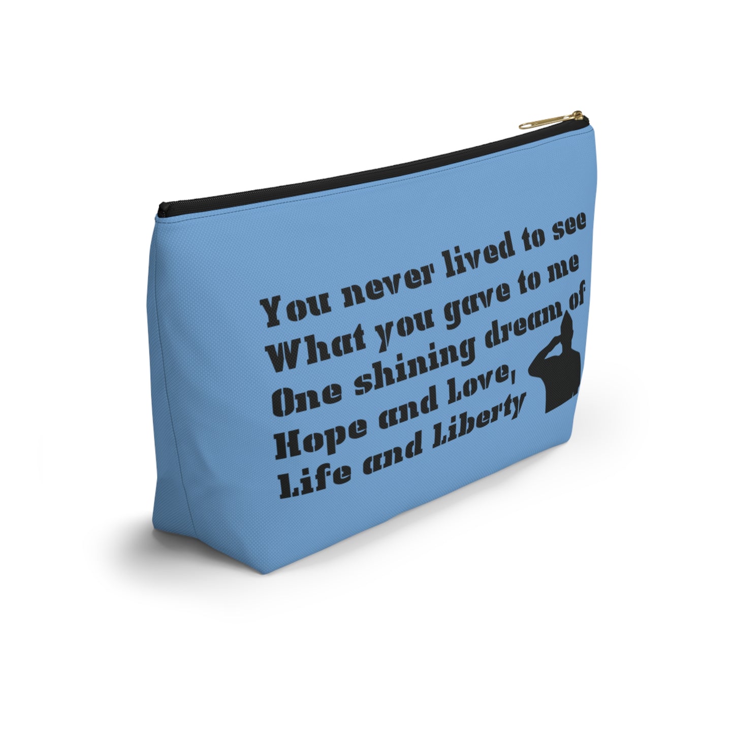 Air Force - Requiem for a Soldier - Accessory Pouch w T-bottom