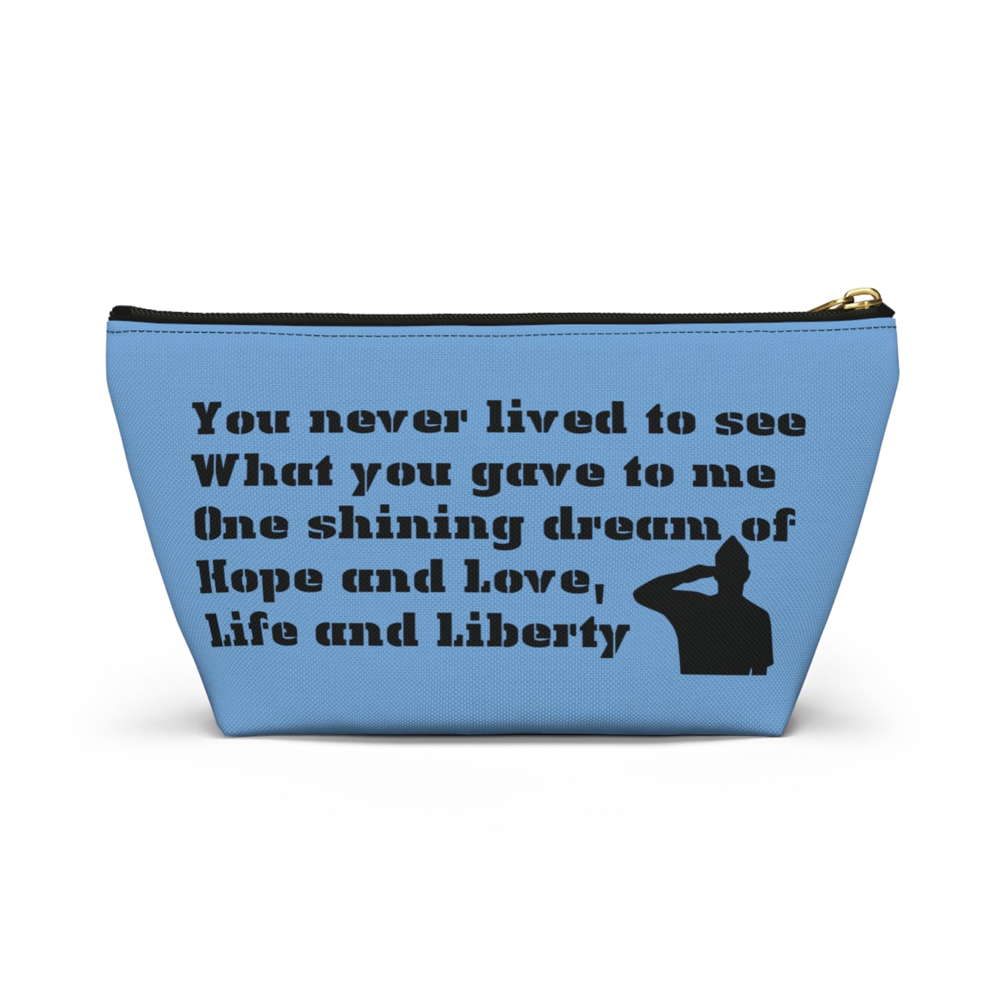 Air Force - Requiem for a Soldier - Accessory Pouch w T-bottom