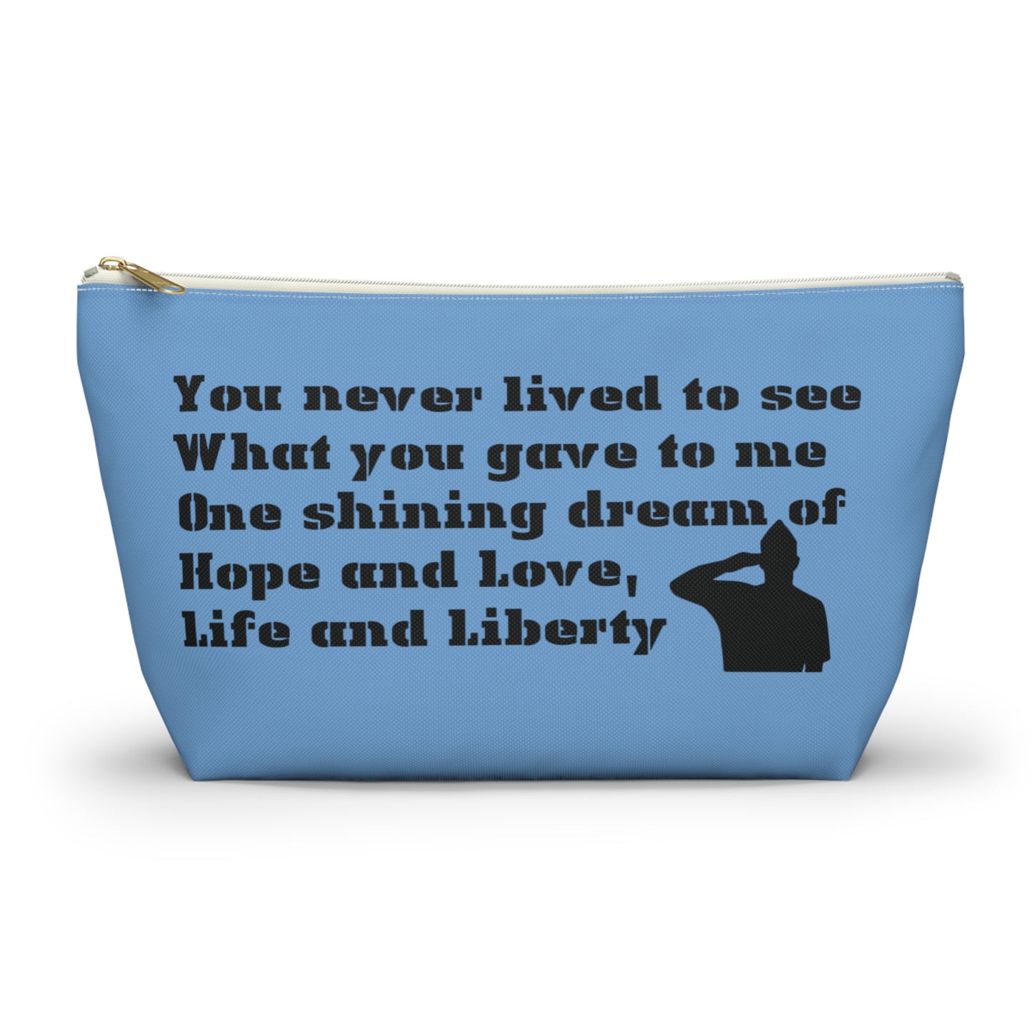 Air Force - Requiem for a Soldier - Accessory Pouch w T-bottom