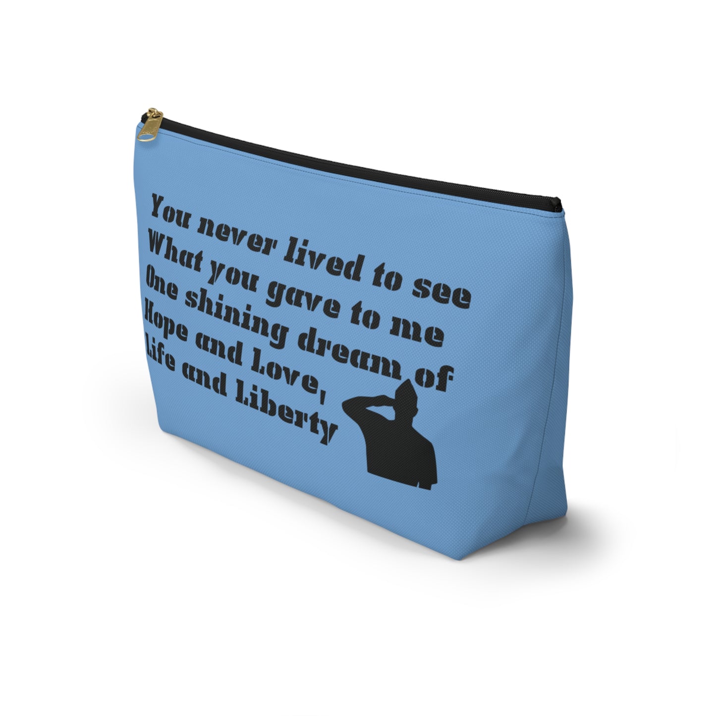 Air Force - Requiem for a Soldier - Accessory Pouch w T-bottom