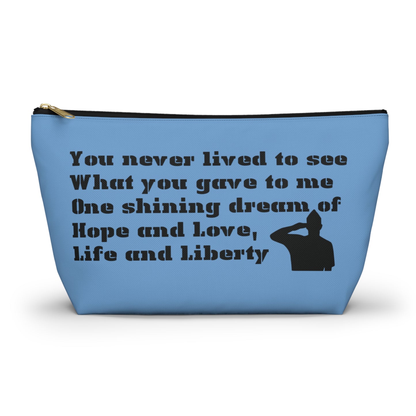 Air Force - Requiem for a Soldier - Accessory Pouch w T-bottom