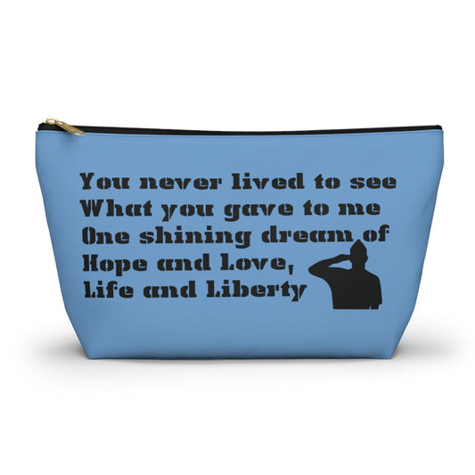 Air Force - Requiem for a Soldier - Accessory Pouch w T-bottom