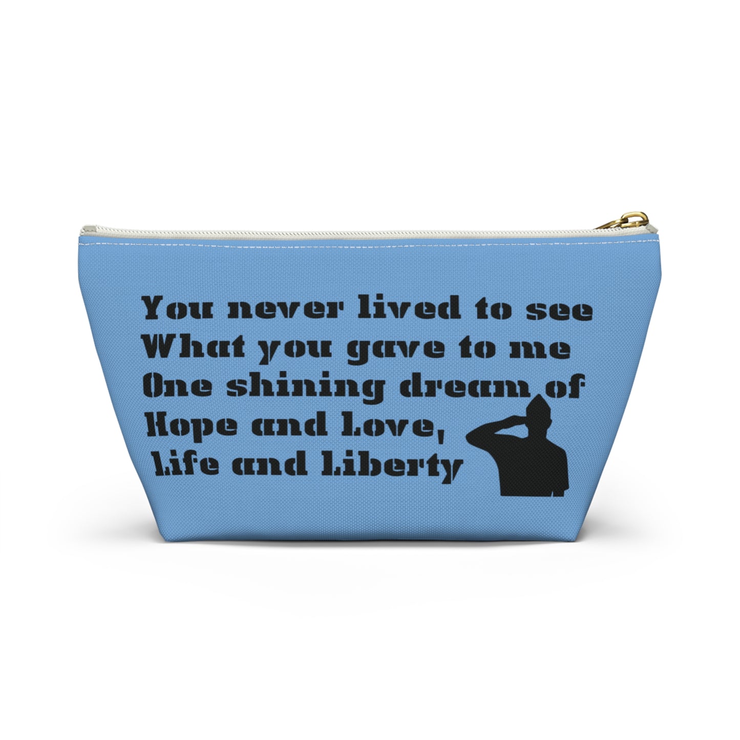 Air Force - Requiem for a Soldier - Accessory Pouch w T-bottom