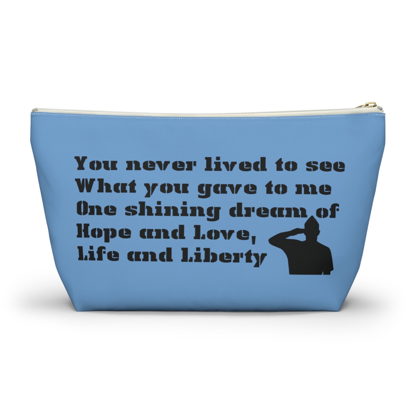 Air Force - Requiem for a Soldier - Accessory Pouch w T-bottom