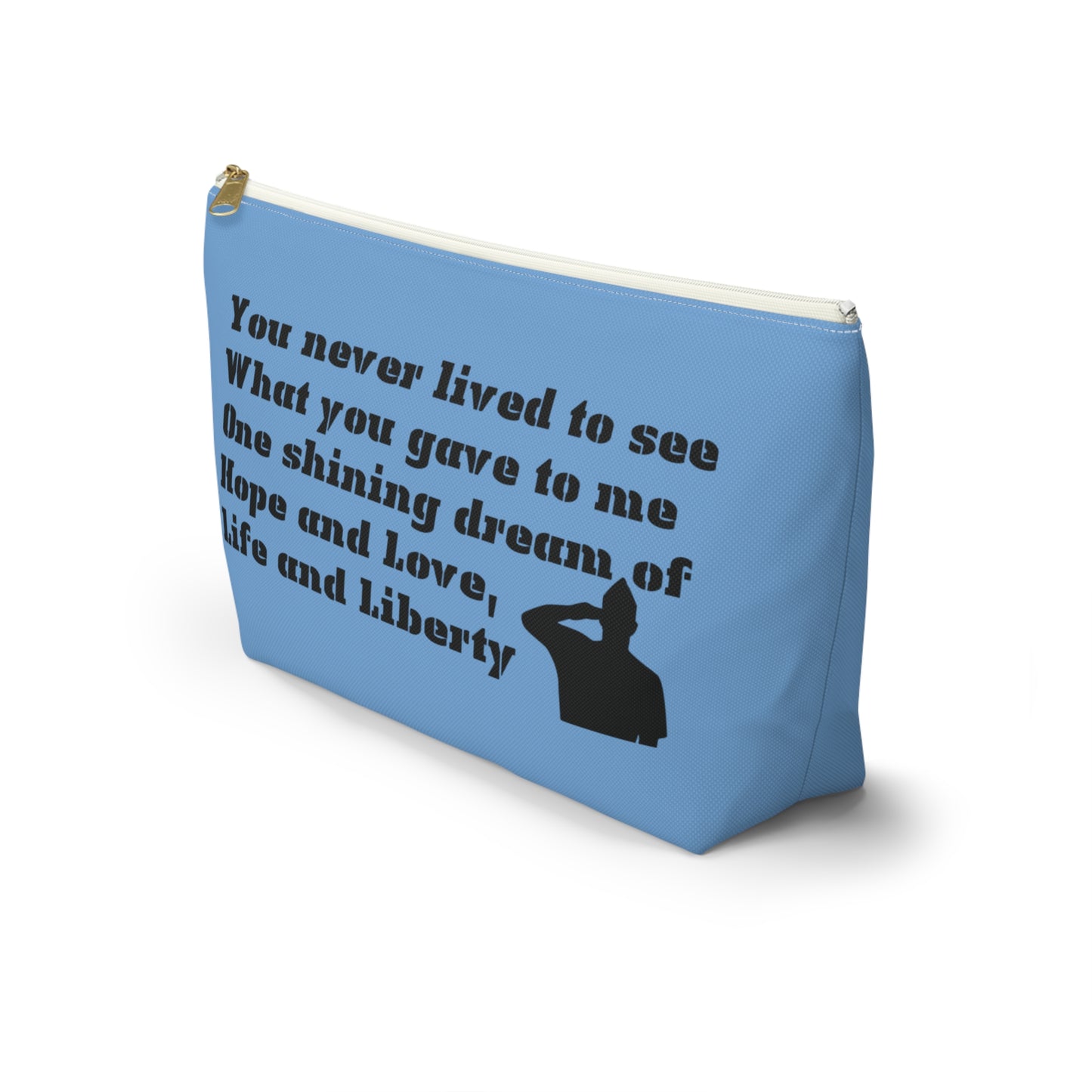 Air Force - Requiem for a Soldier - Accessory Pouch w T-bottom
